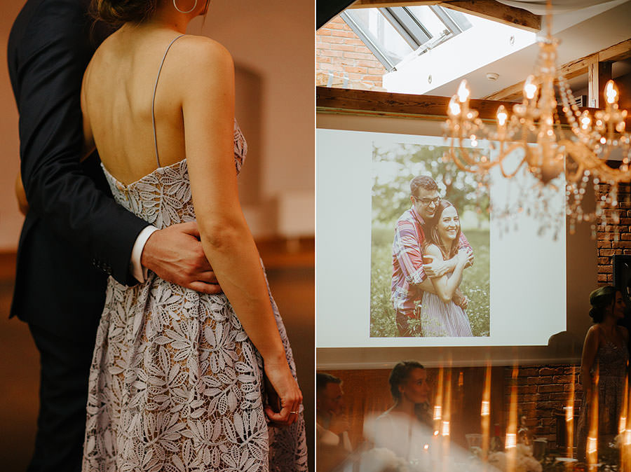 slideshow na weselu, podziekowania dla rodzicow, wesele industrialne,